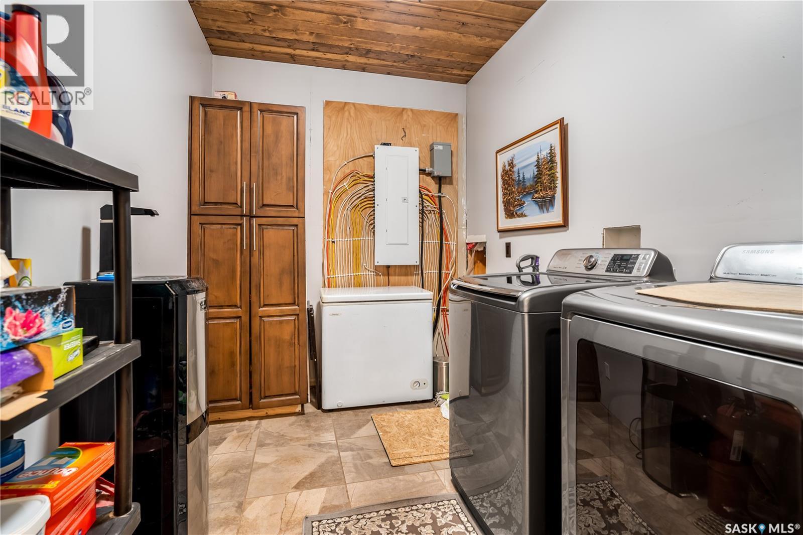 244 Moose Road, Crooked Lake, SK - Indoor Photo Showing Laundry Room