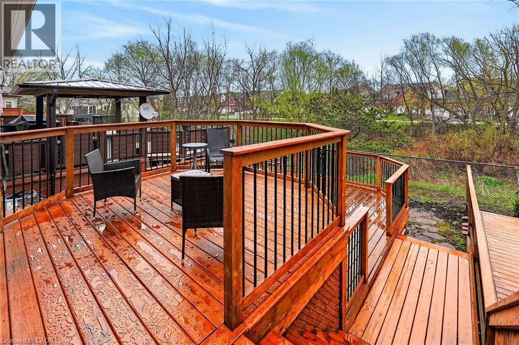 Two Tiered Back Deck - 83 Morrison Crescent, Grimsby, ON - Outdoor With Deck Patio Veranda