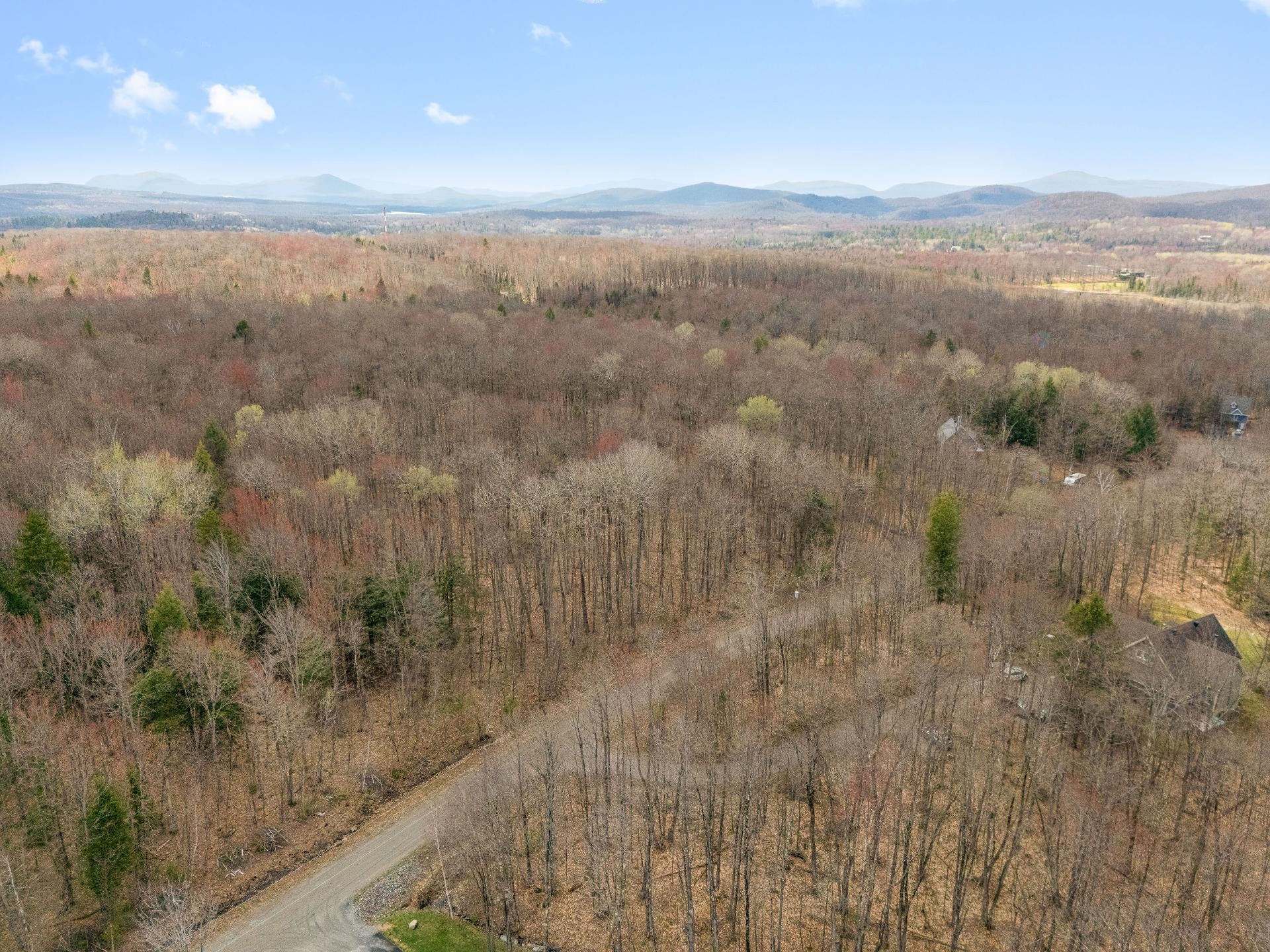 Aerial View - Rue Des Girolles, Magog, QC