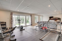 Salle d'exercice -