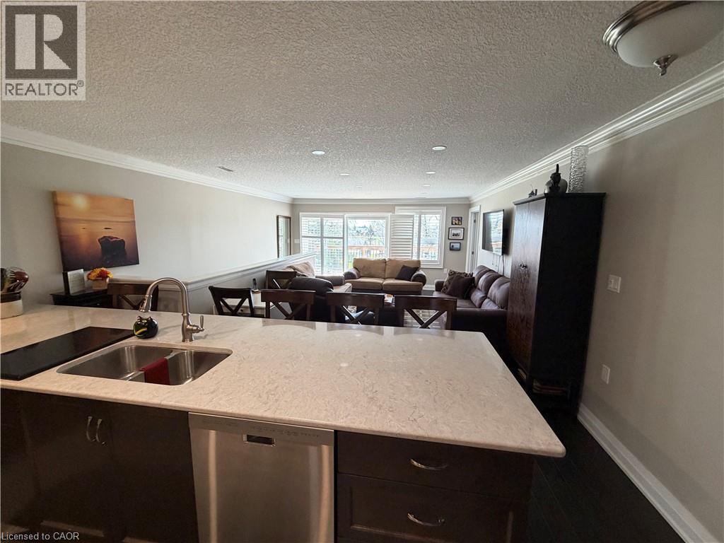 31 Bishop Tonnos Way, Hamilton, ON - Indoor Photo Showing Kitchen With Double Sink