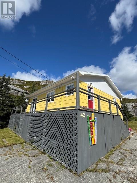 42 Big Bottom Road, Rose Blanche, NL - Outdoor With Deck Patio Veranda