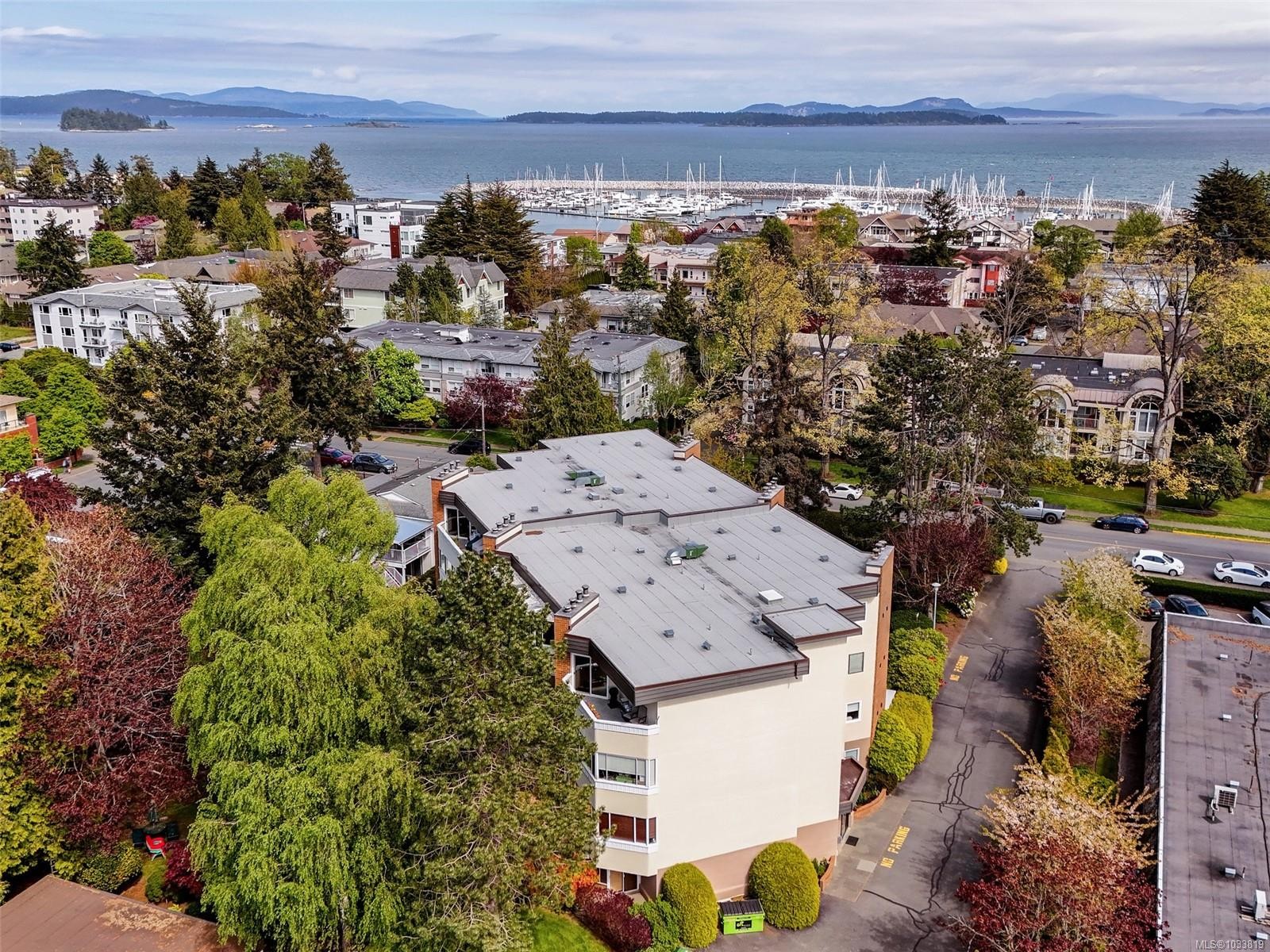 #301-9900 Fifth St, Sidney, BC - Outdoor With Body Of Water With View