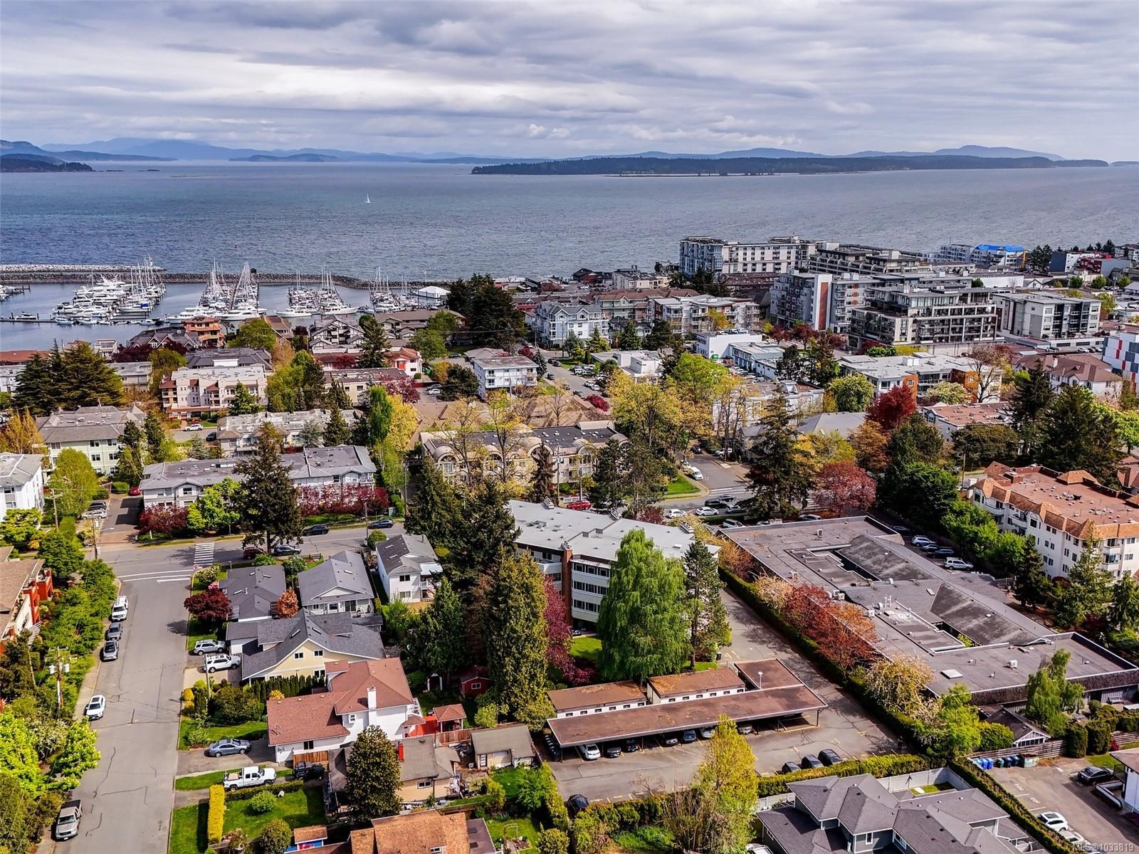 #301-9900 Fifth St, Sidney, BC - Outdoor With Body Of Water With View