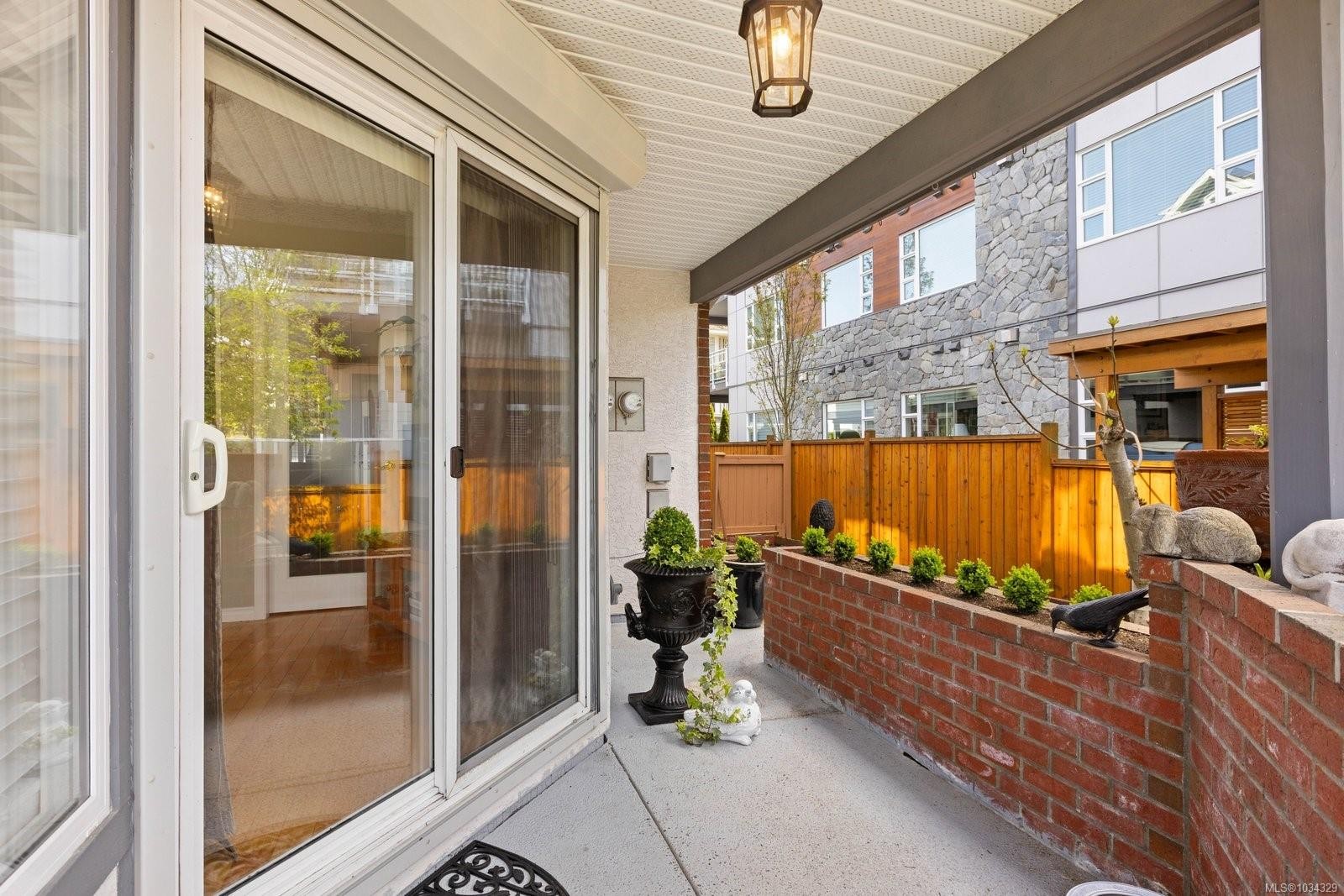 1-9875 Third St, Sidney, BC - Outdoor With Deck Patio Veranda With Exterior