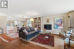 Open concept living, dining and kitchen -