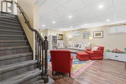 Rec Room - lower level with pot lights -