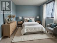 Bedroom Virtually Staged - 15 Gees Way, Cambridge, ON - Indoor Photo Showing Bedroom