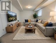 Family Room Virtually Staged - 15 Gees Way, Cambridge, ON - Indoor Photo Showing Living Room