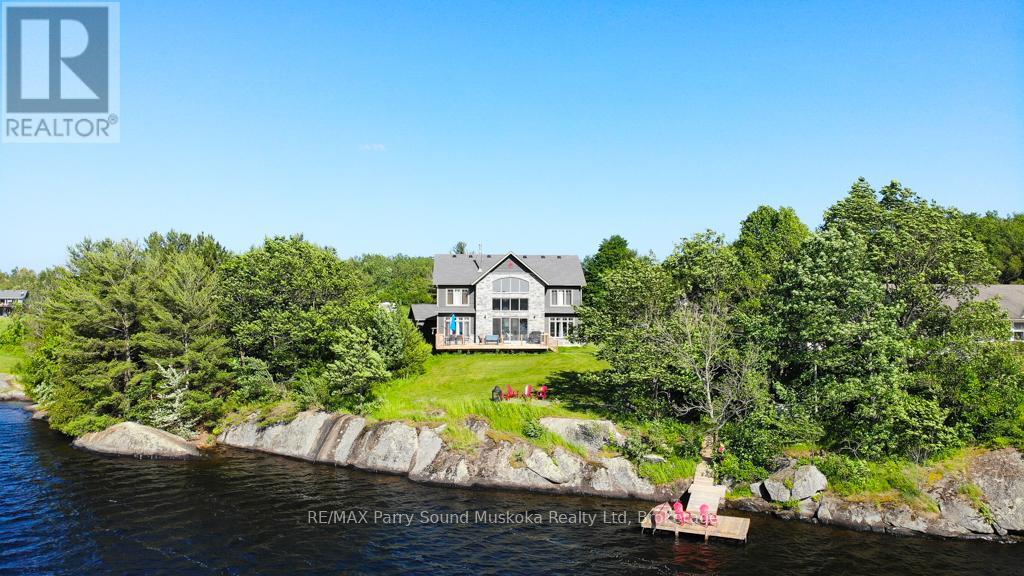 730 124 Highway, Mckellar, ON - Outdoor With Body Of Water
