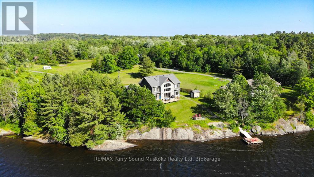730 124 Highway, Mckellar, ON - Outdoor With Body Of Water With View