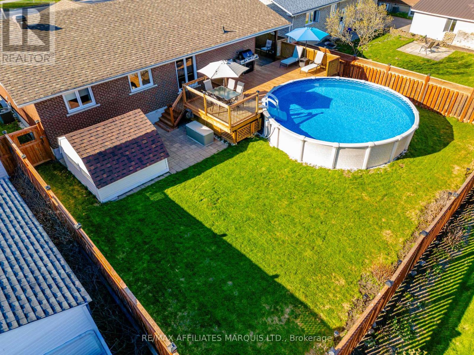 1503 Second Street E, Cornwall, ON - Outdoor With Above Ground Pool