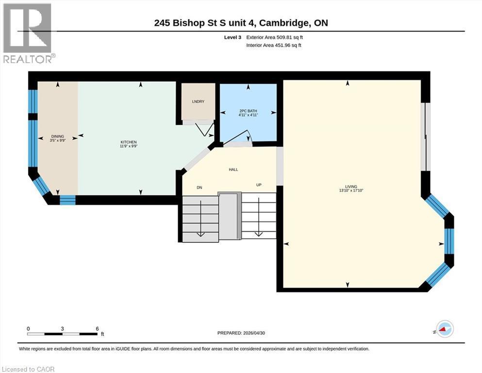 245 Bishop Street S Unit# 4, Cambridge, ON - Outdoor With Body Of Water With View
