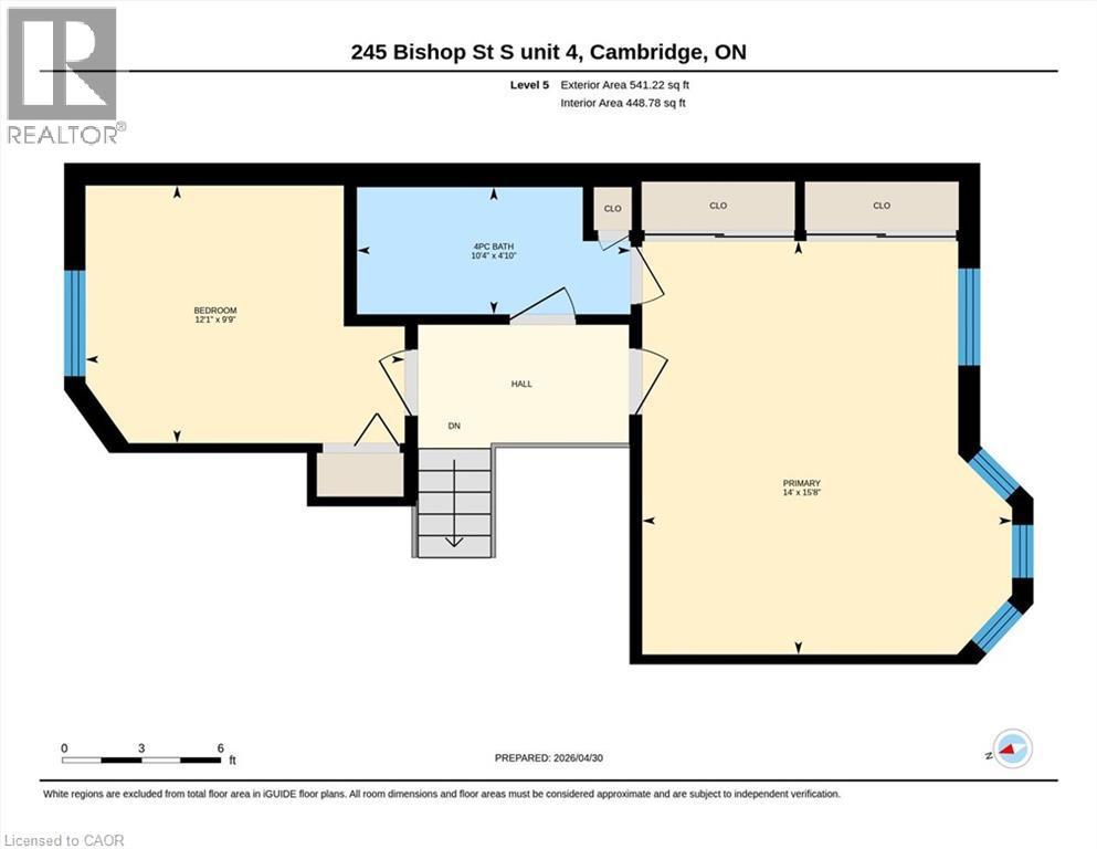 245 Bishop Street S Unit# 4, Cambridge, ON - Outdoor With Body Of Water With View
