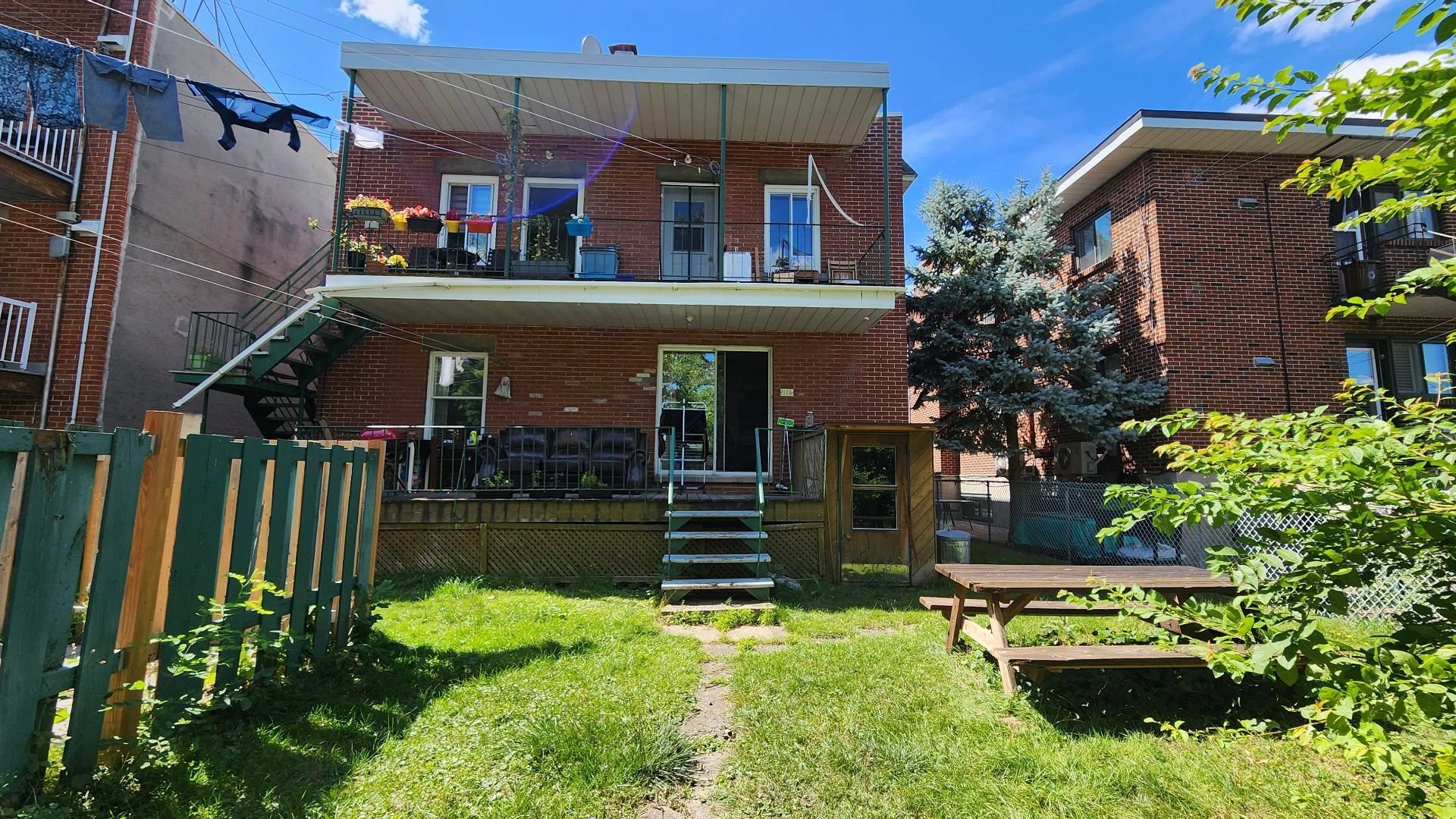 Face arrière - 7180 Rue D'Aragon, Montréal (Le Sud-Ouest), QC - Outdoor