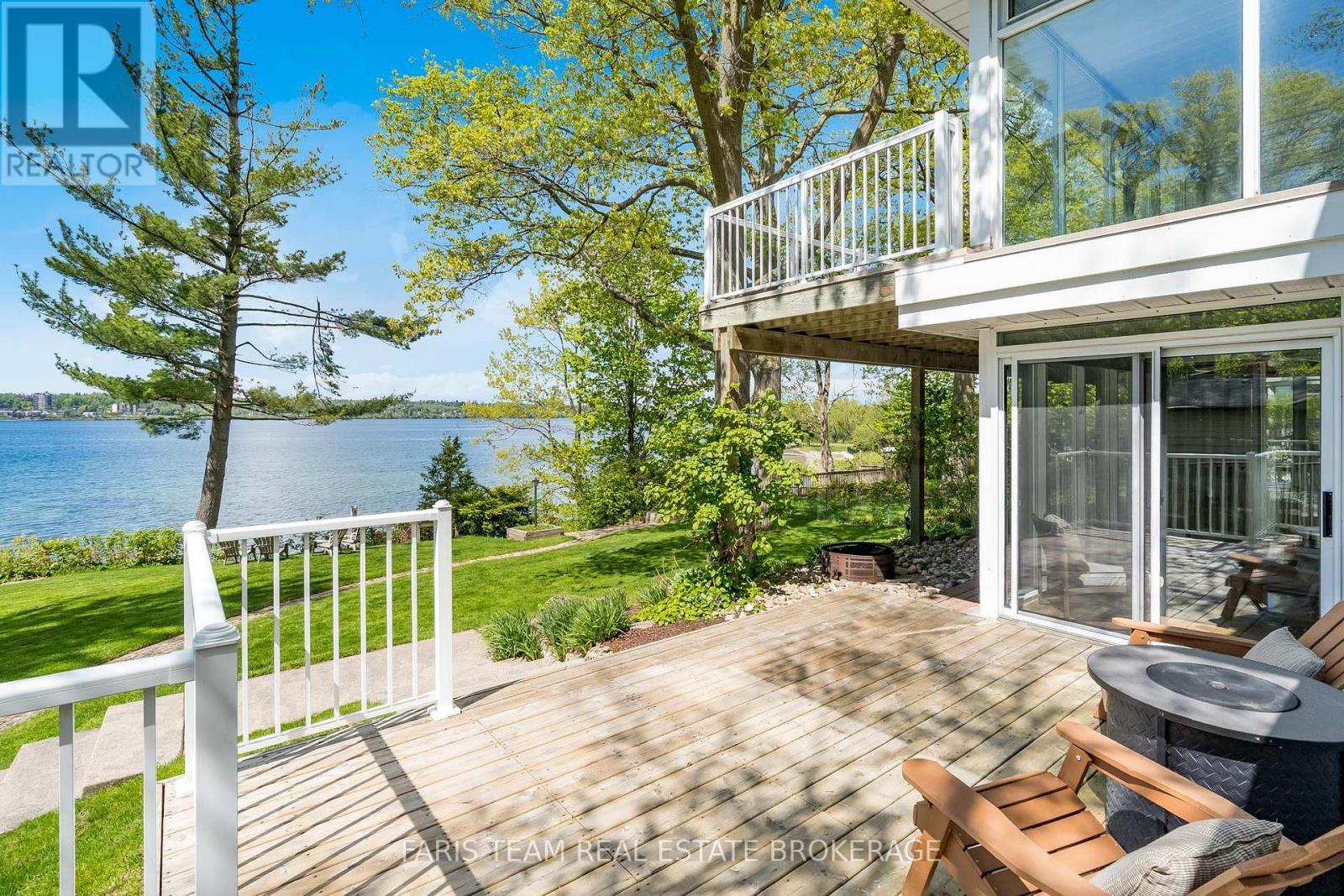 10 White Oaks Road, Barrie, ON - Outdoor With Body Of Water With Deck Patio Veranda With View