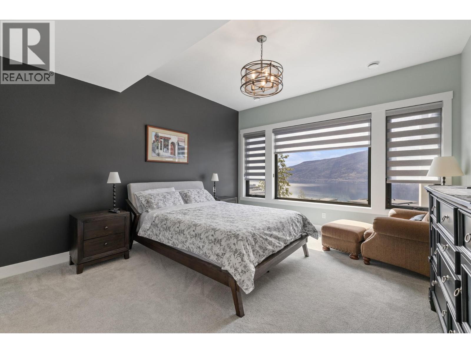 Suite - 3663 Mckinley Beach Drive, Kelowna, BC - Indoor Photo Showing Bedroom