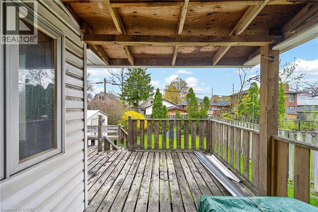 95 Empress Avenue, Hamilton, ON - Outdoor With Deck Patio Veranda With Exterior