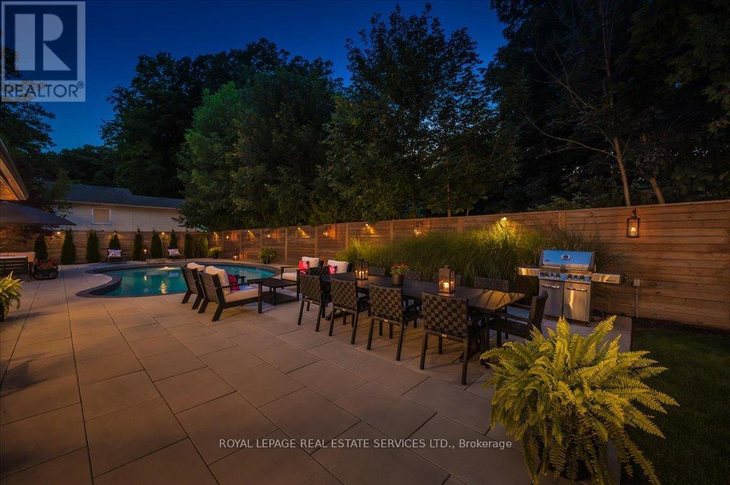 169 Oakes Drive, Mississauga, ON - Outdoor With In Ground Pool With Backyard