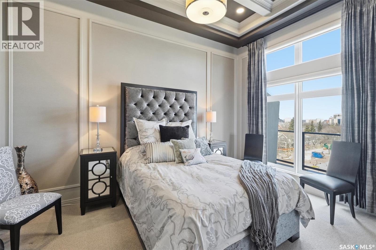 702 922 Broadway Avenue, Saskatoon, SK - Indoor Photo Showing Bedroom