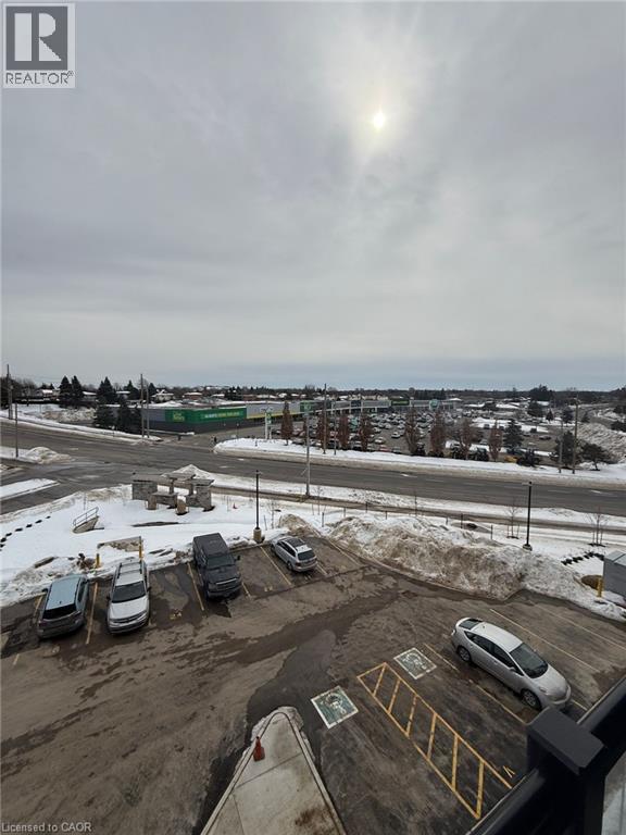 View of snowy aerial view - 1000 Lackner Place Unit# 401, Kitchener, ON - Outdoor With View