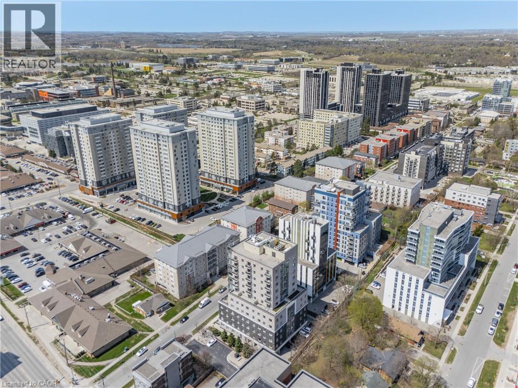 Expansive urban landscape featuring multiple high-rise residential buildings - 246 Lester Street Unit# Ph-03, Waterloo, ON - Outdoor With View