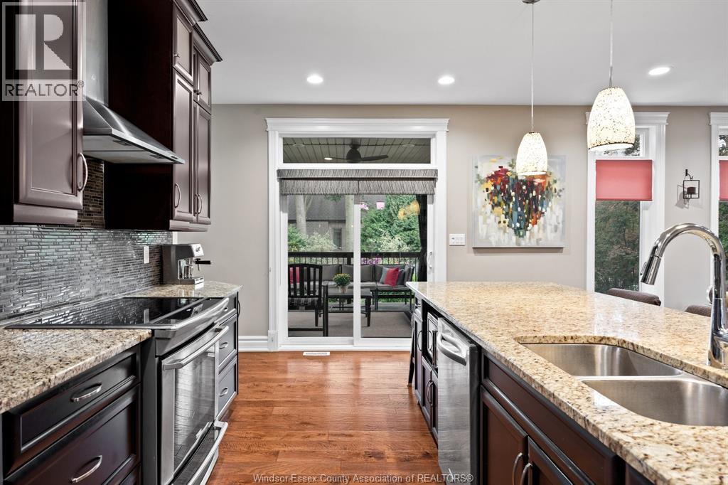 1265 Maple, Lasalle, ON - Indoor Photo Showing Kitchen With Double Sink With Upgraded Kitchen