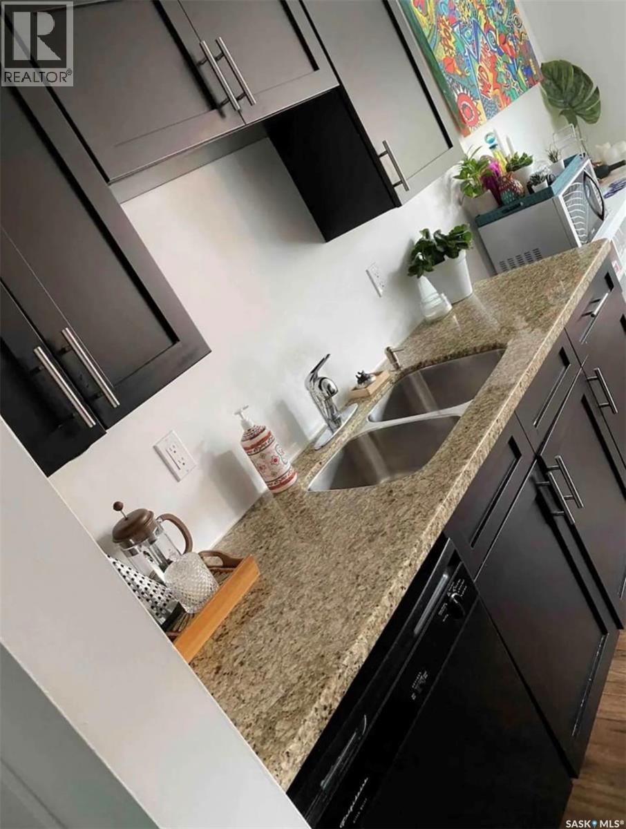 17 208 Lindsay Place, Saskatoon, SK - Indoor Photo Showing Kitchen With Double Sink