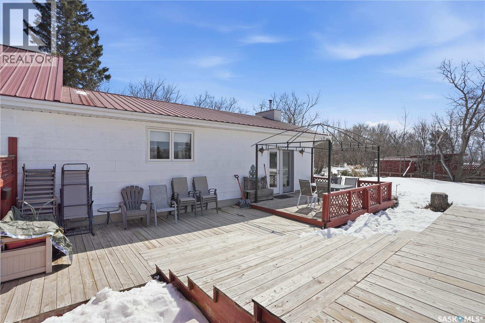 103 1St Street W, Hepburn, SK - Outdoor With Deck Patio Veranda With Exterior