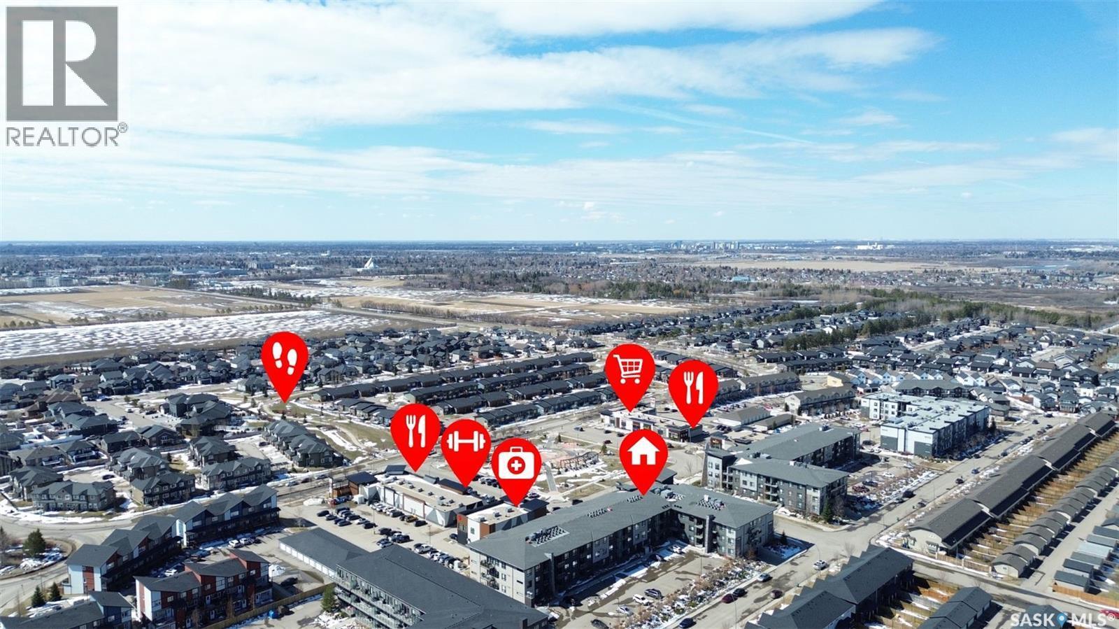 205 223 Evergreen Square, Saskatoon, SK - Outdoor With View