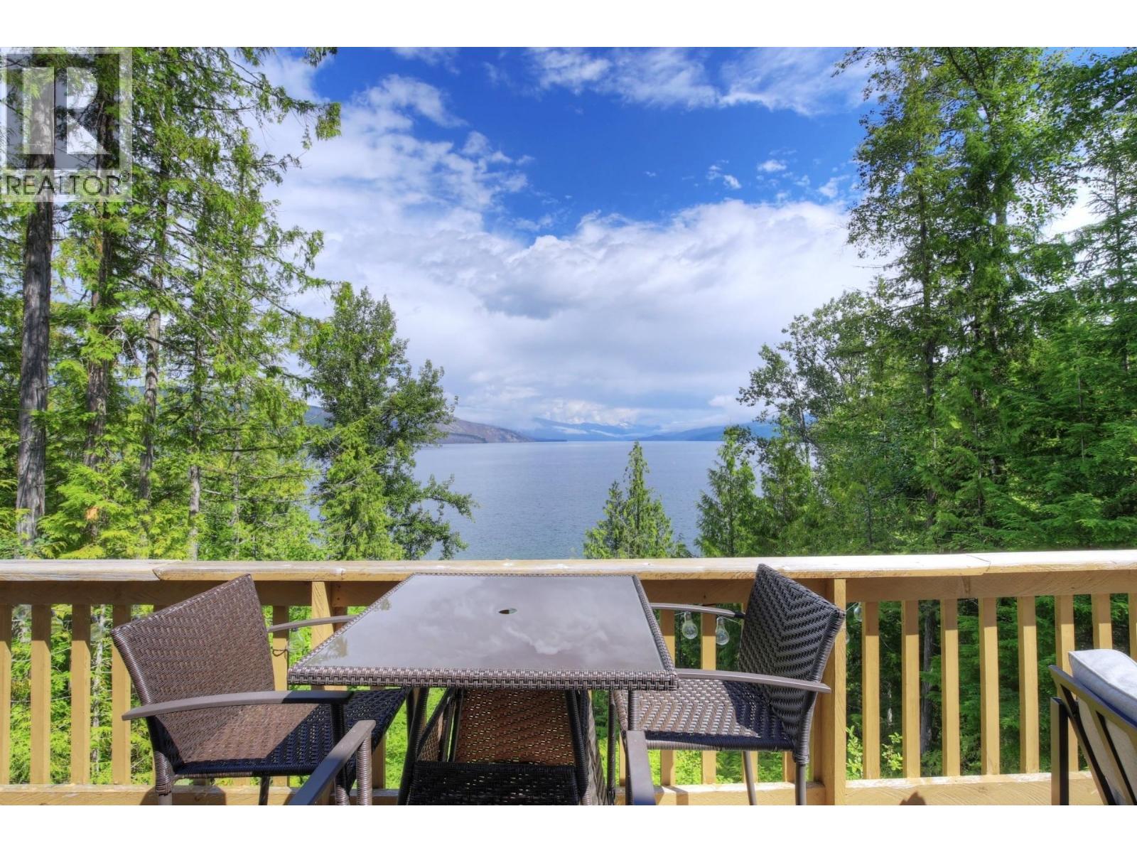 5517 Marshall Creek Road, Horsefly, BC - Outdoor With Body Of Water With Deck Patio Veranda