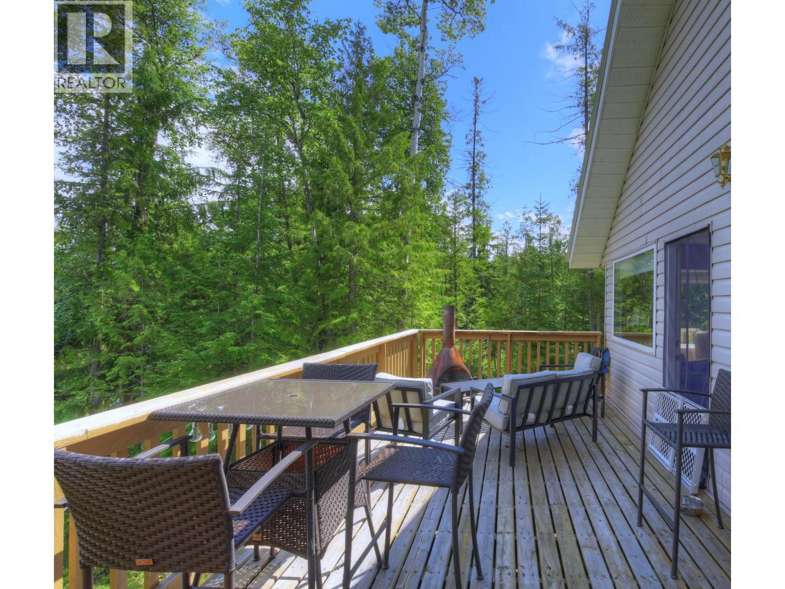 5517 Marshall Creek Road, Horsefly, BC - Outdoor With Deck Patio Veranda With Exterior
