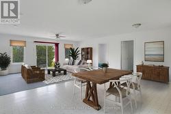 This room is virtually staged -