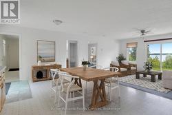 This room is virtually staged -
