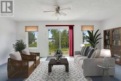 This room is virtually staged -