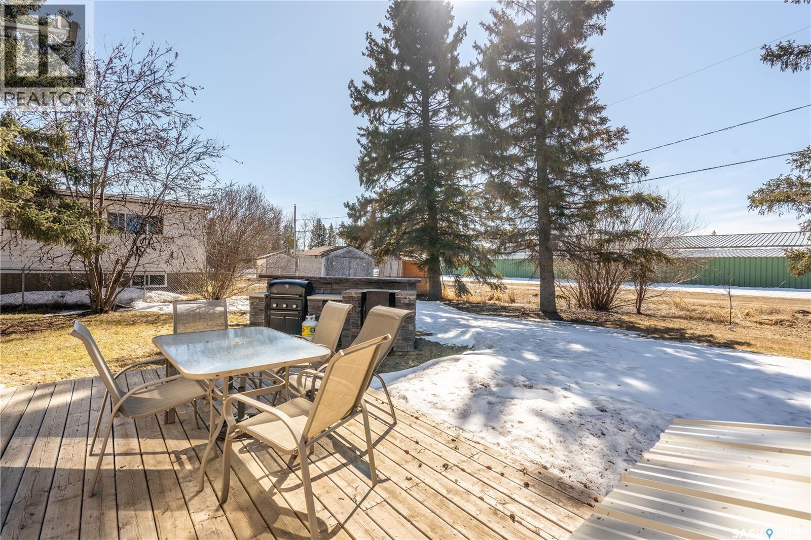 149 2Nd Avenue S, Pierceland, SK - Outdoor With Deck Patio Veranda
