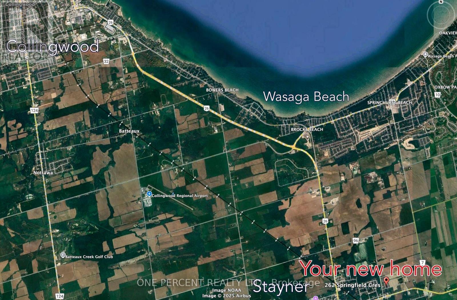 Location - 262 Springfield Crescent, Clearview (Stayner), ON - Other