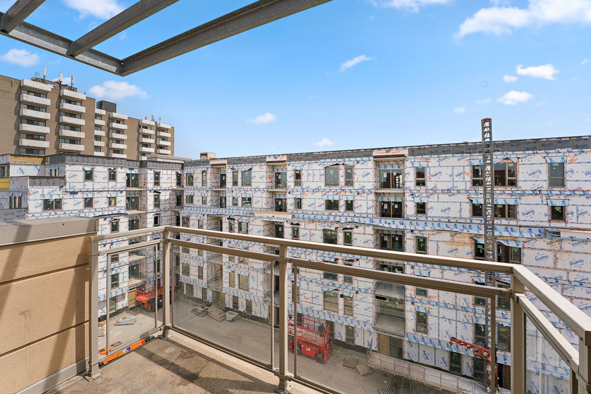 Balcony - 606-2250 Rue Ward, Montréal (Saint-Laurent), QC - Outdoor