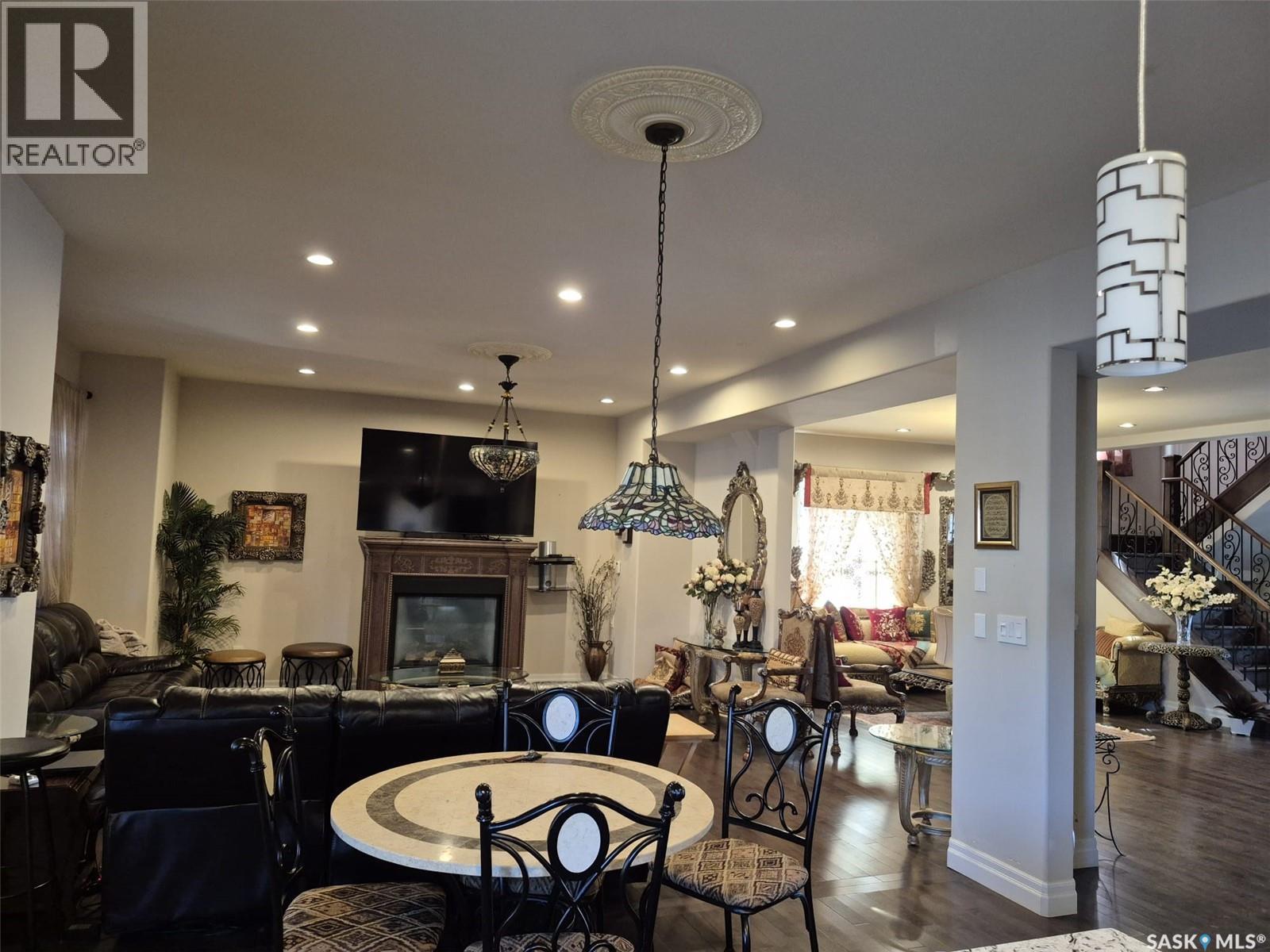319 Roy Crescent, Saskatoon, SK - Indoor With Fireplace