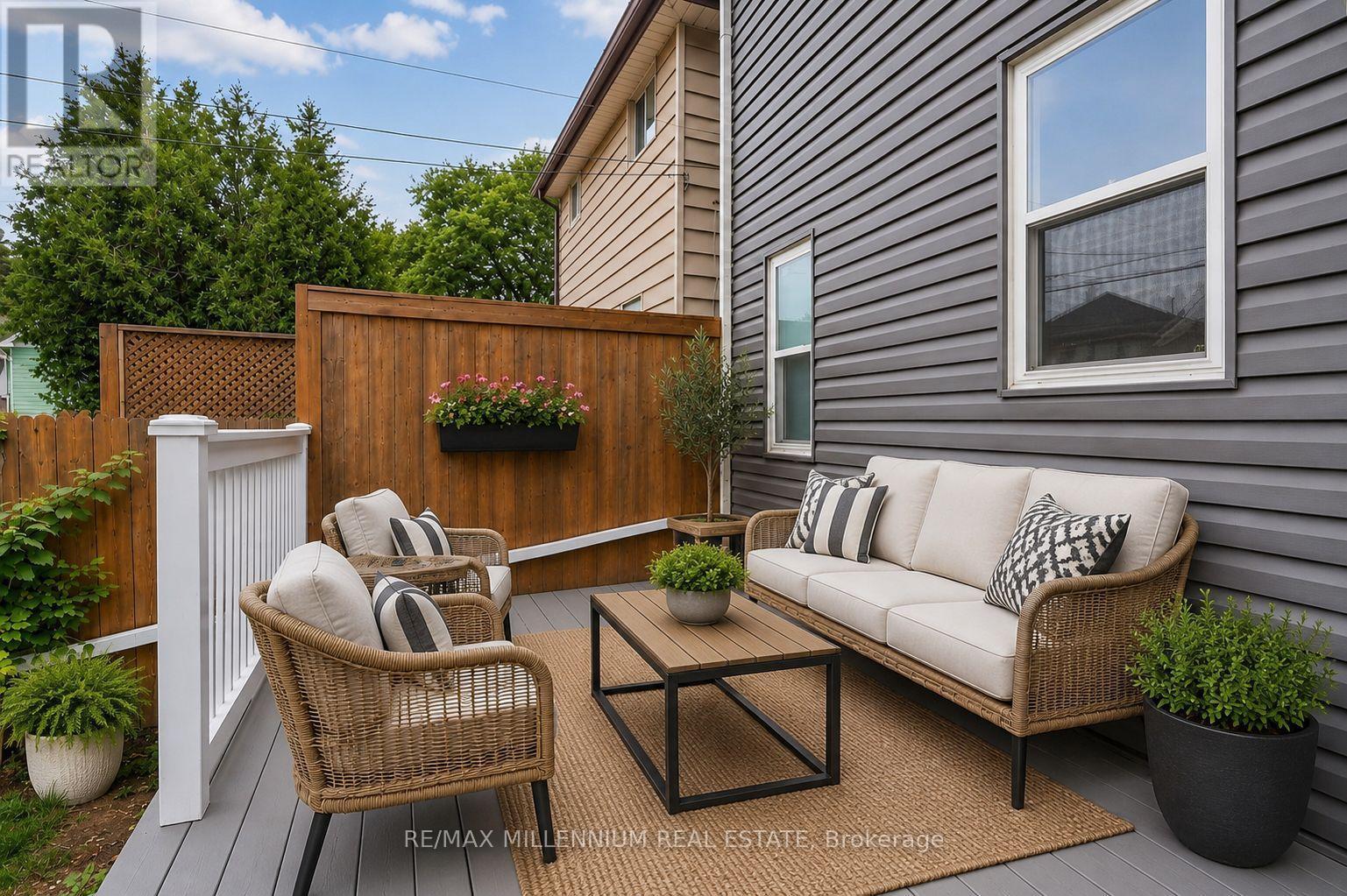 22 Francis Street, Hamilton, ON - Outdoor With Deck Patio Veranda With Exterior