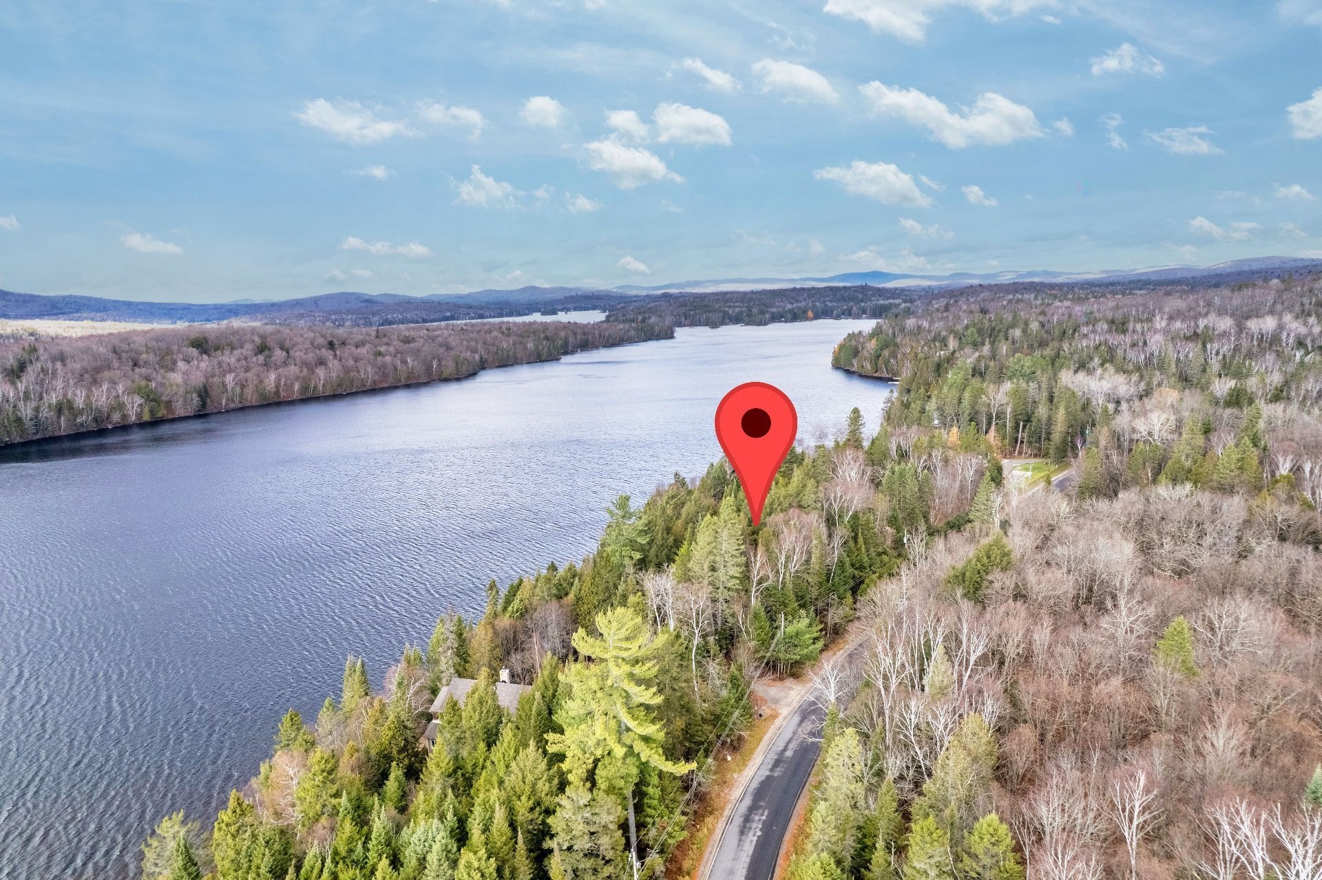 Photo aérienne - Ch. Du Lac-Chaud, La Macaza, QC