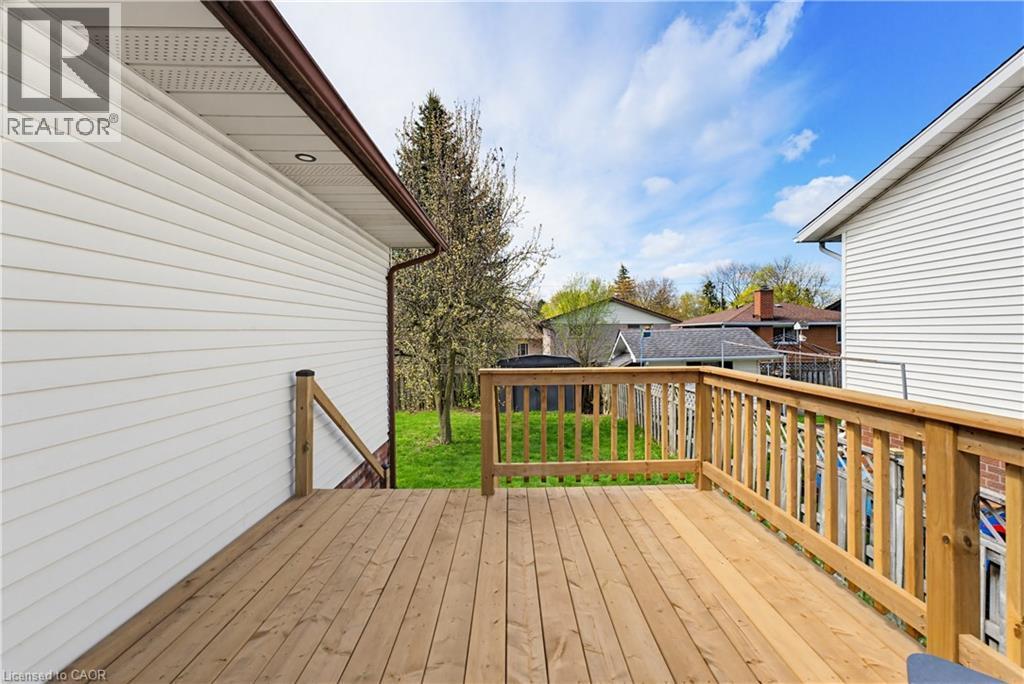 99 Oakhurst Crescent, Kitchener, ON - Outdoor With Deck Patio Veranda With Exterior