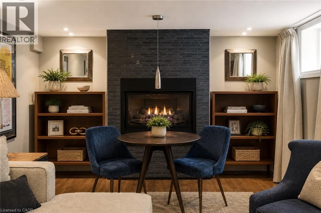 2137 Deyncourt Drive, Burlington, ON - Indoor With Fireplace