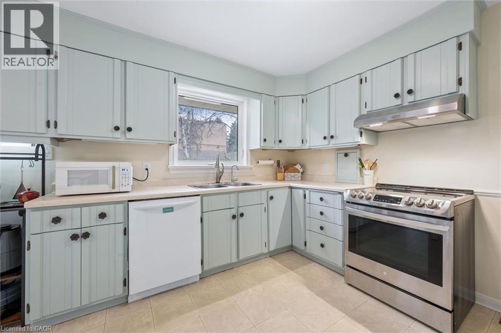 20 Katherine Crescent, Kitchener, ON - Indoor Photo Showing Kitchen With Double Sink