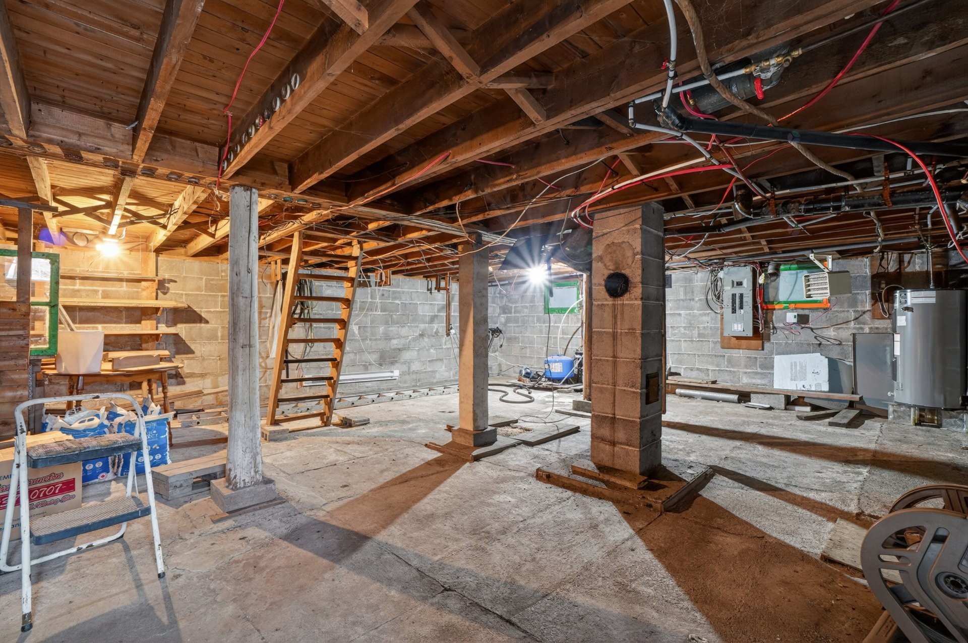 Basement - 2580 Route 348, Rawdon, QC - Indoor Photo Showing Basement