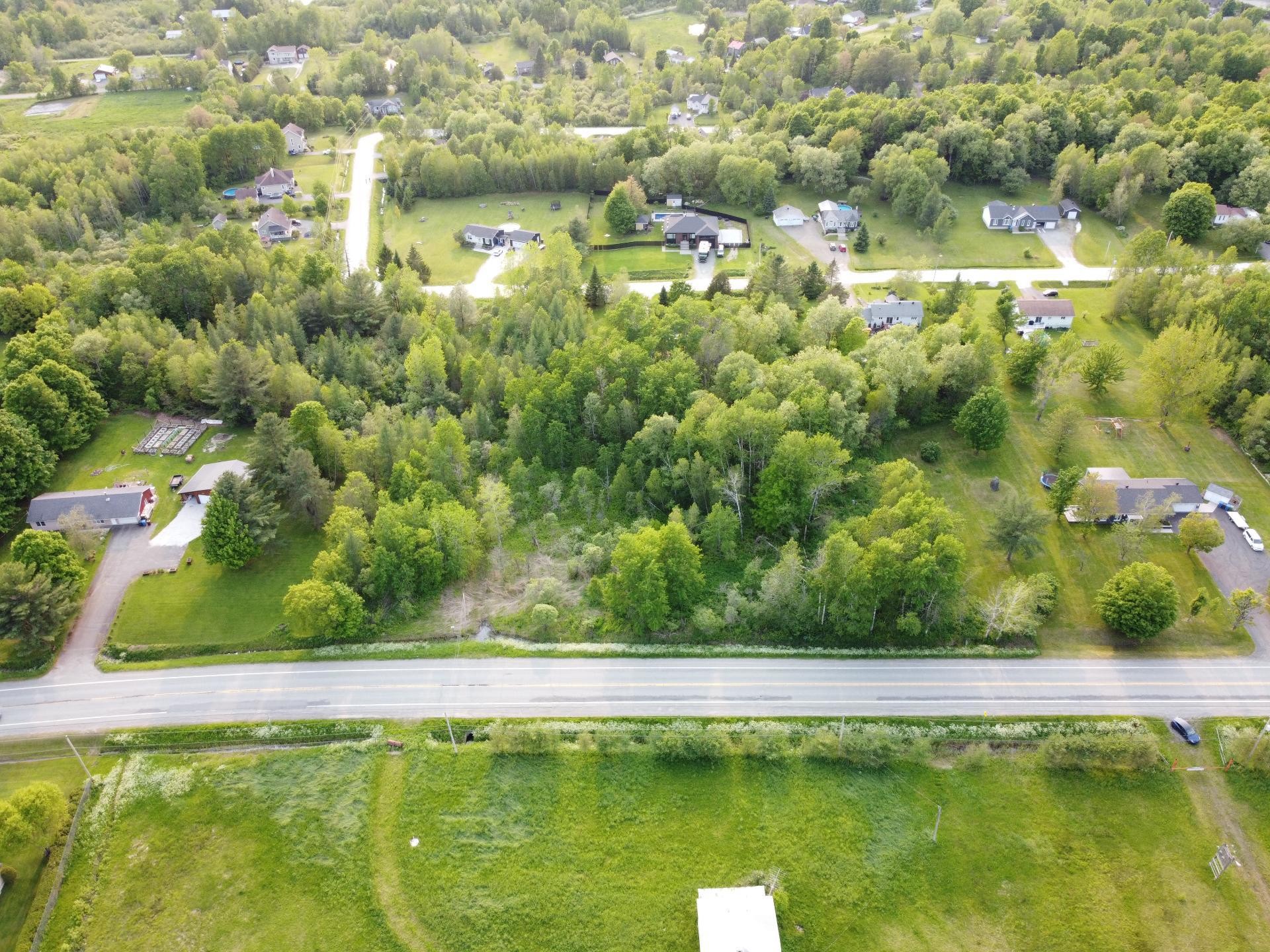 Photo aérienne - Ch. Foster, Shefford, QC