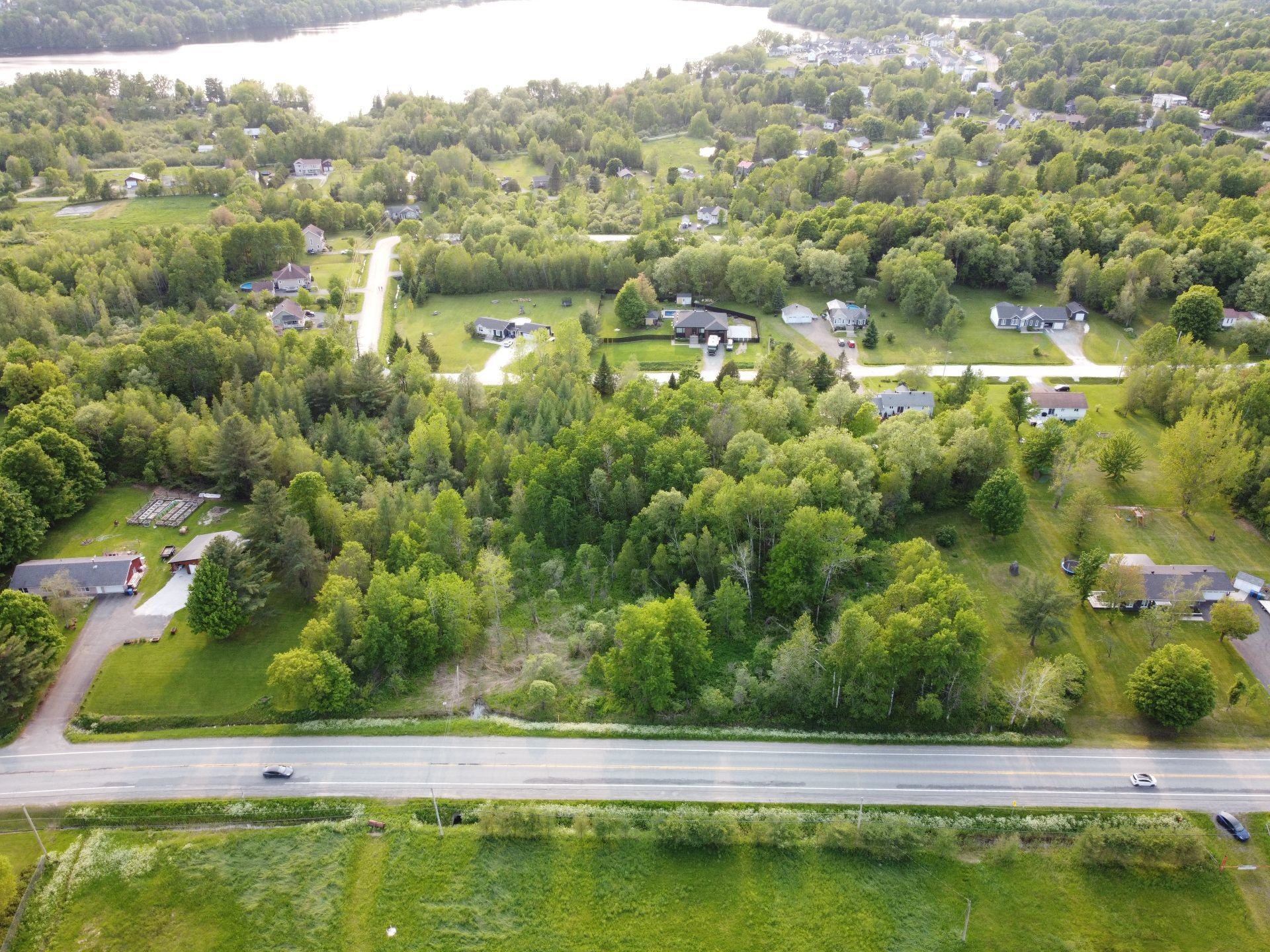 Photo aérienne - Ch. Foster, Shefford, QC