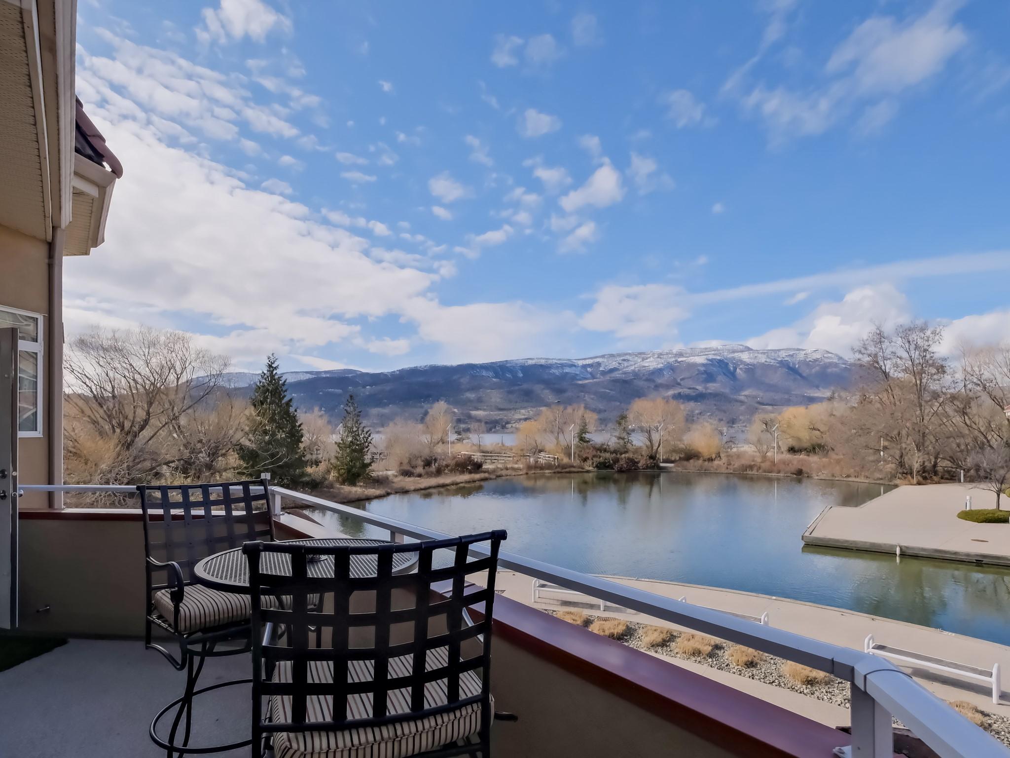 221-1088 Sunset Drive, Kelowna, BC - Outdoor With Body Of Water With View