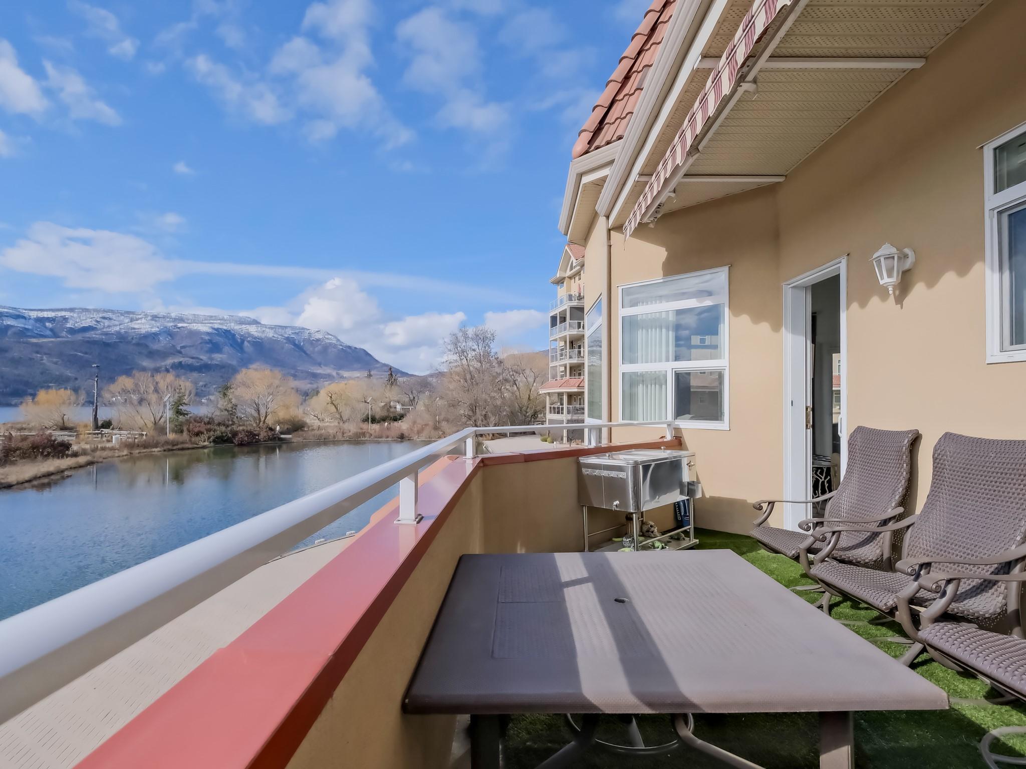 221-1088 Sunset Drive, Kelowna, BC - Outdoor With Body Of Water