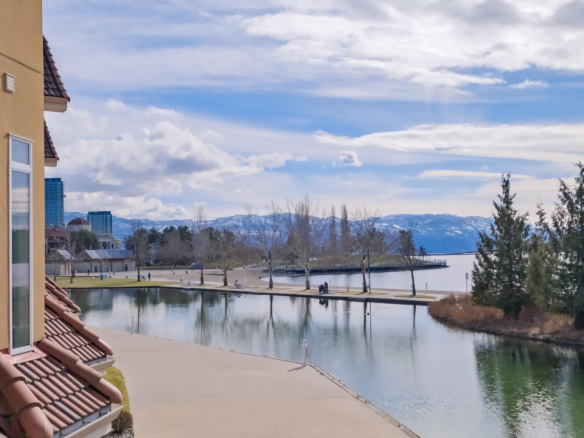 221-1088 Sunset Drive, Kelowna, BC - Outdoor With Body Of Water With View